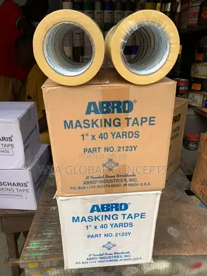 1 Carton of ABRO Masking Tape