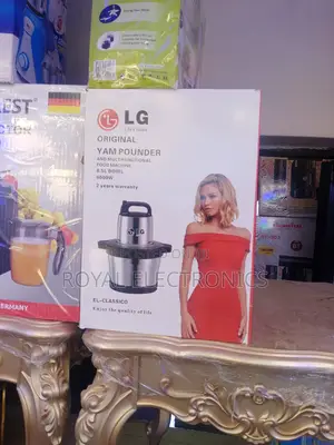 Brand New LG Electric Yam Pounder - 8.5L -6000w