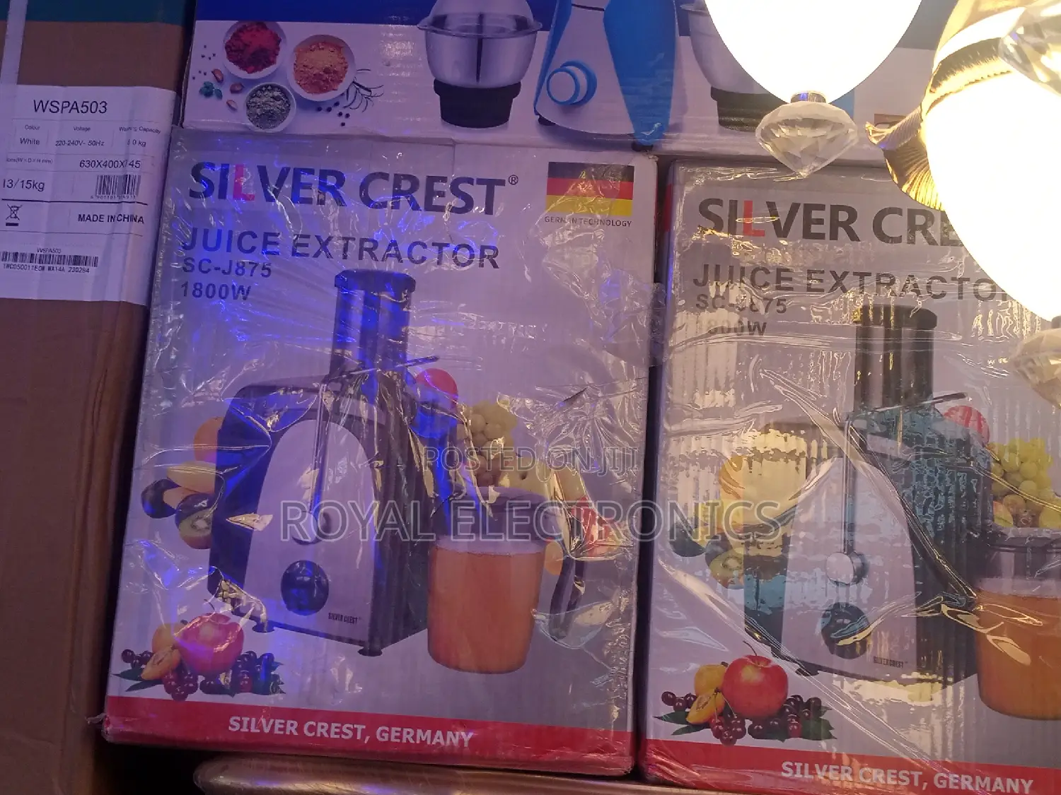 Heavy Duty Silver Crest Premium Juice Extractor (SC-J875)
