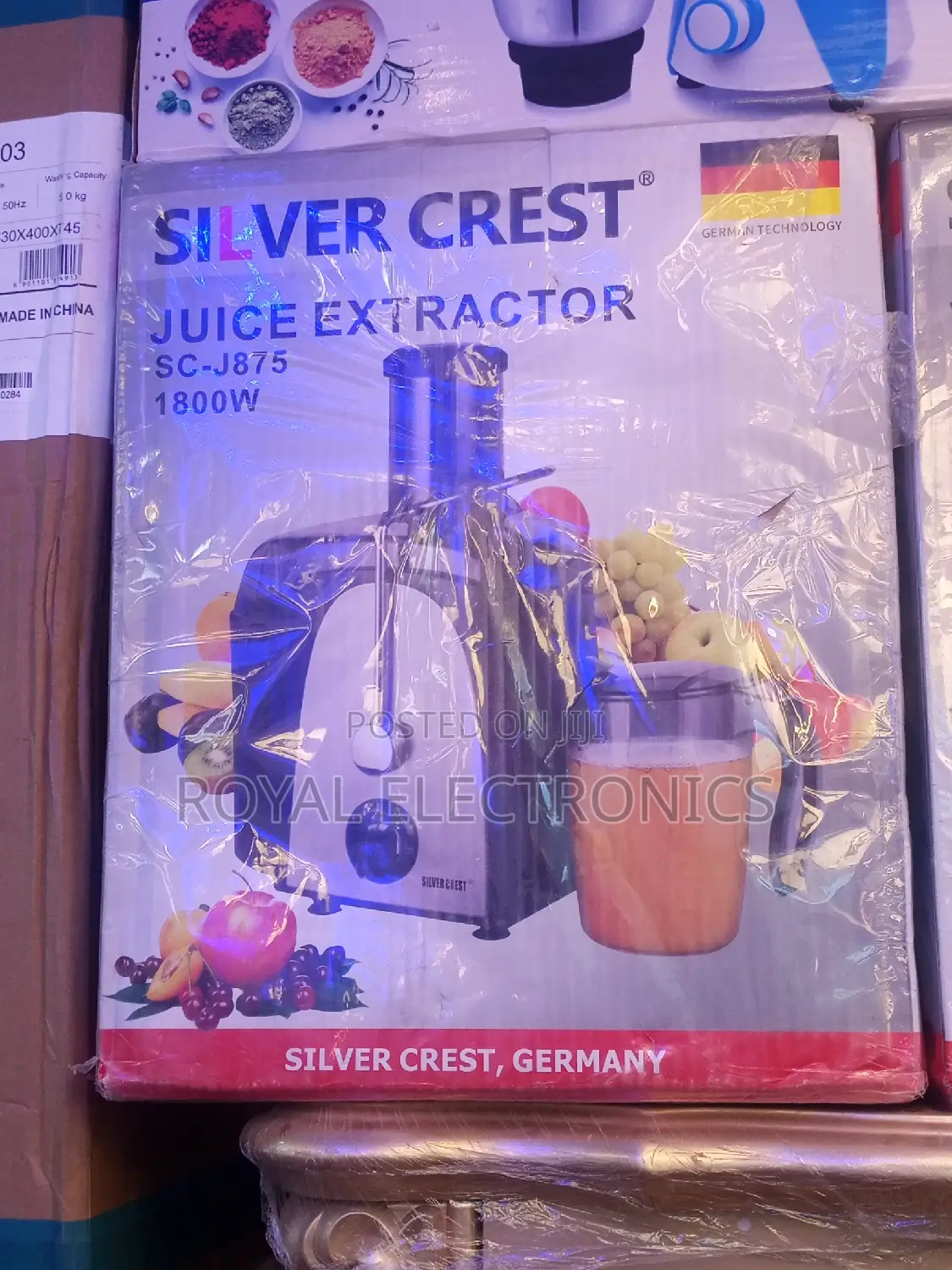 Heavy Duty Silver Crest Premium Juice Extractor (SC-J875)