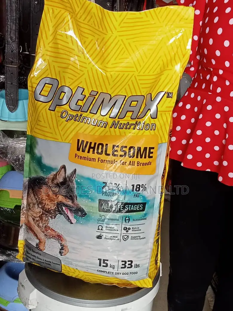 Optimax 15kg Dog Food