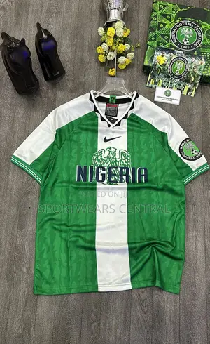 Original Nigeria 1996 Home Retro Vintage Jersey -super Eagle