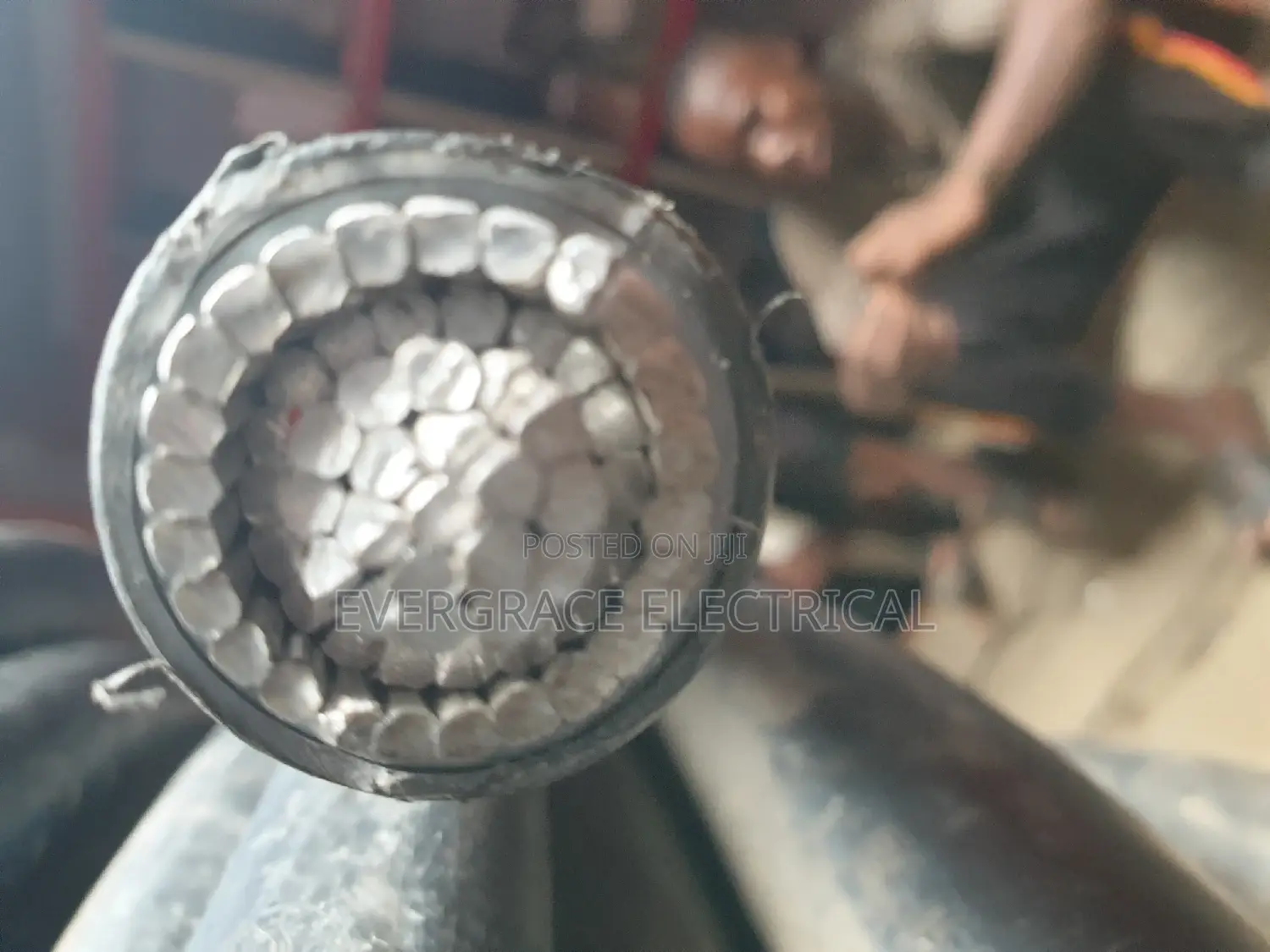 Aluminium Single Cable 400mm.