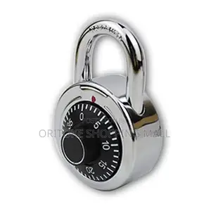 Password Lock Sliver Black Alloy