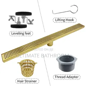 Brush Golden Floor Drain