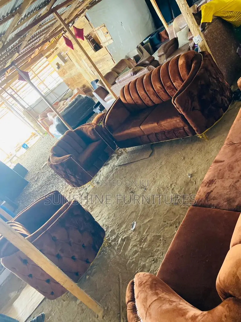 Complete Tufted Sofá Set