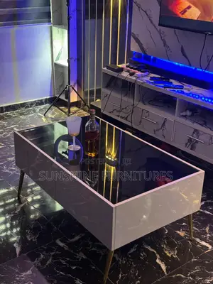 Modern Glass Top Center Table