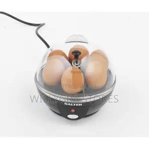 Salter Electric Six Egg Superb Cooker With Transparent Lid