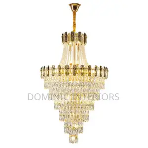 Hanging Modern Luxury Spiral Chandelier