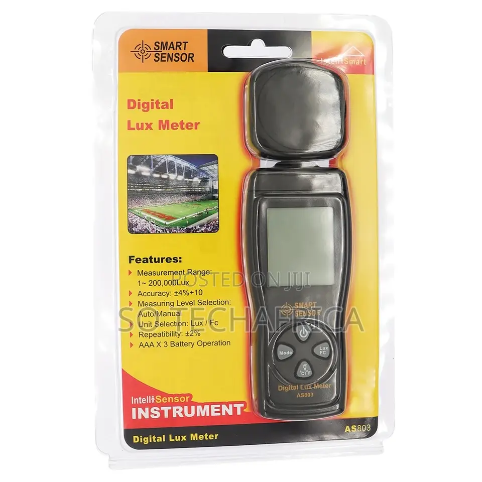 Handheld AS803 Luxmeter Digital Light Meter Lux Meter
