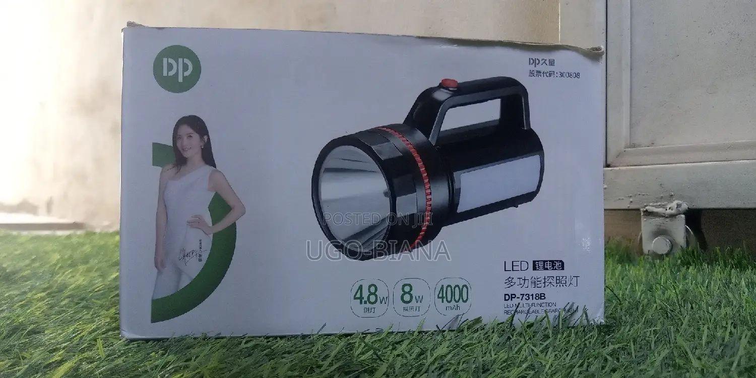 4000mah Multifunction Rechargeable Light for Security