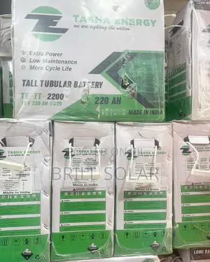 12v-220ah Tasha Energy Solar Tubular Battery