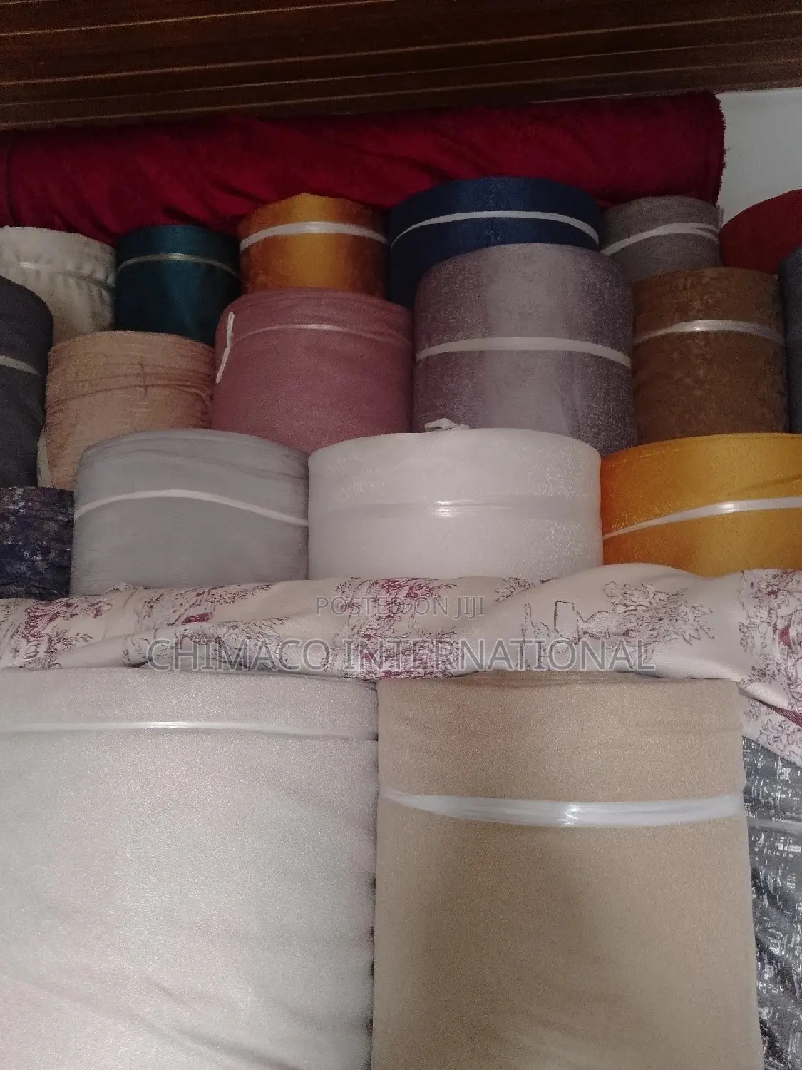 Stock Courtain Material