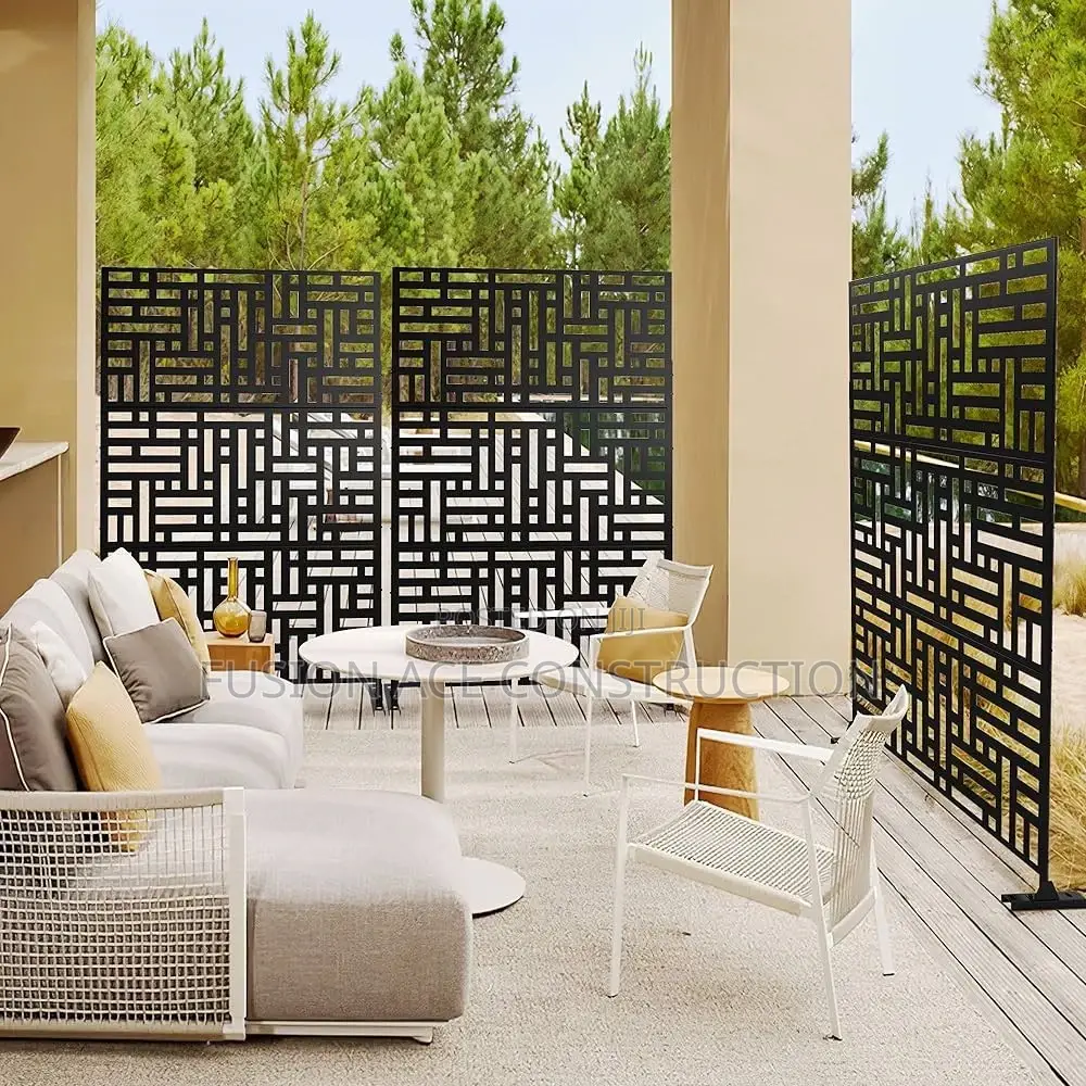 Laser Cut Demarcation / Fence and Handrails