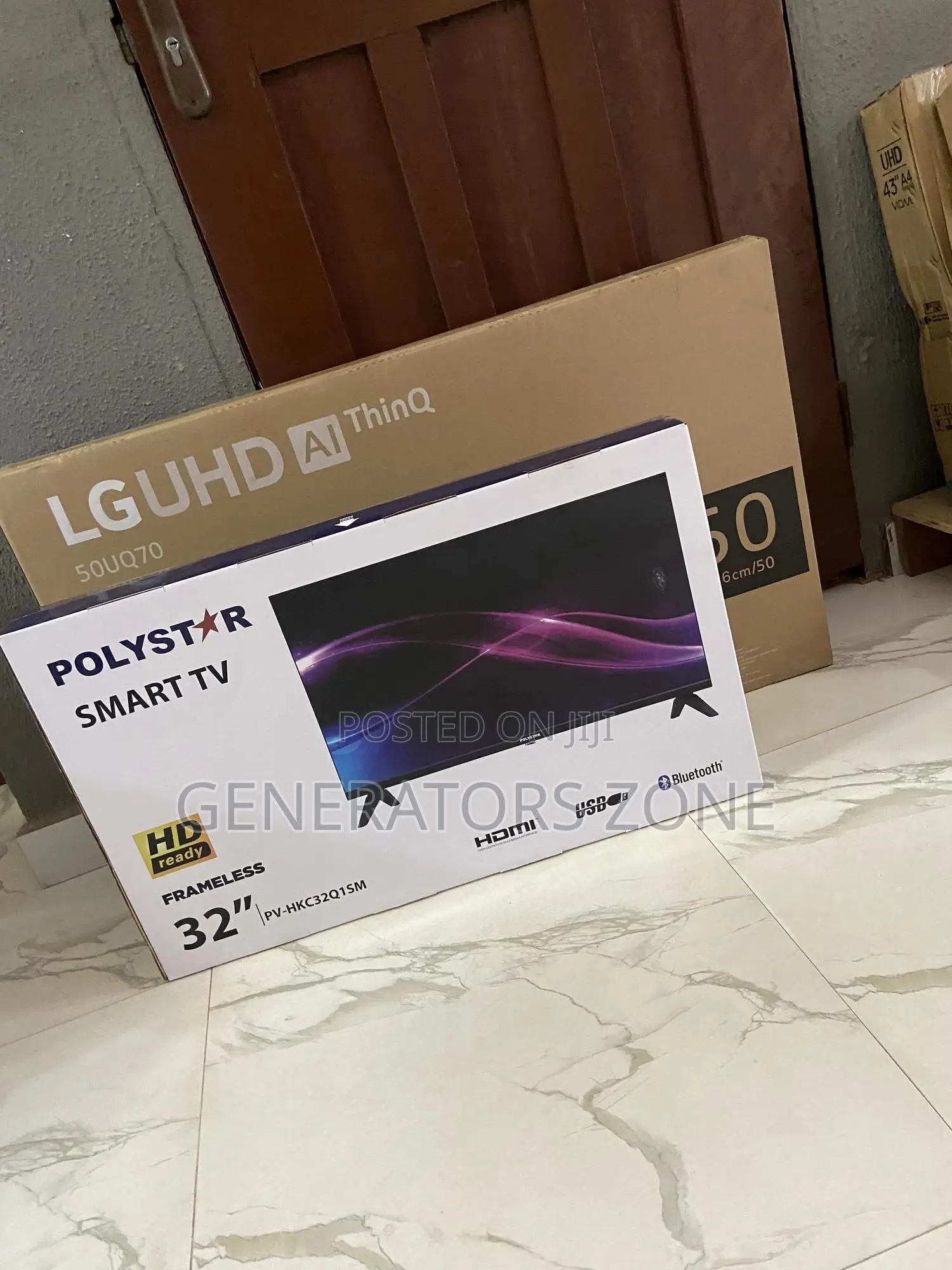 Environment Friendly Polystar Smart TV 32inch