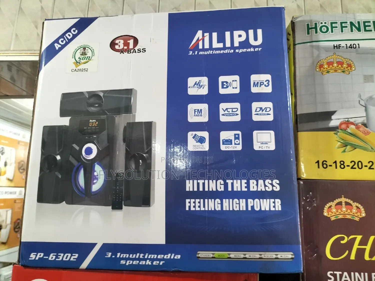 AILIPU Multimedia Home Theatre Speaker System SP-6302