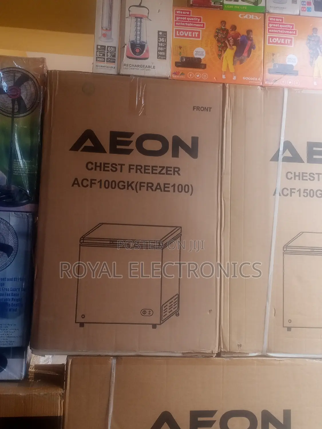 Multipurpose Aeon Freezer SD Grey Acf100gk