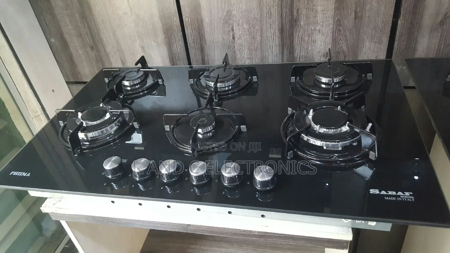 Built-in 6burner Cooker Glass With Auto Ignition