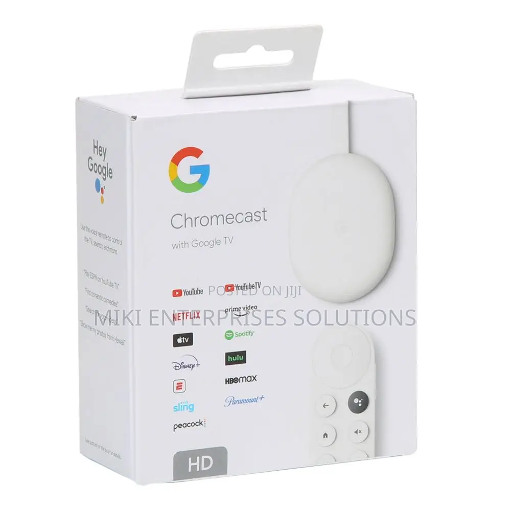 Chromecast With Google Tv Hd White