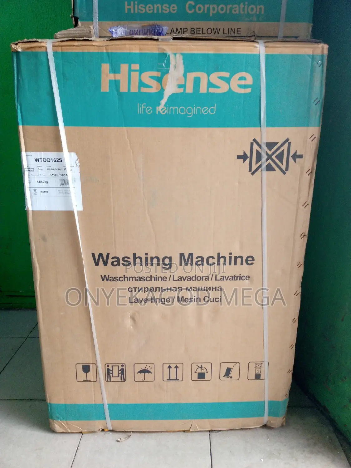 Hisense Top Loader Automatic Washing Machine 11kg
