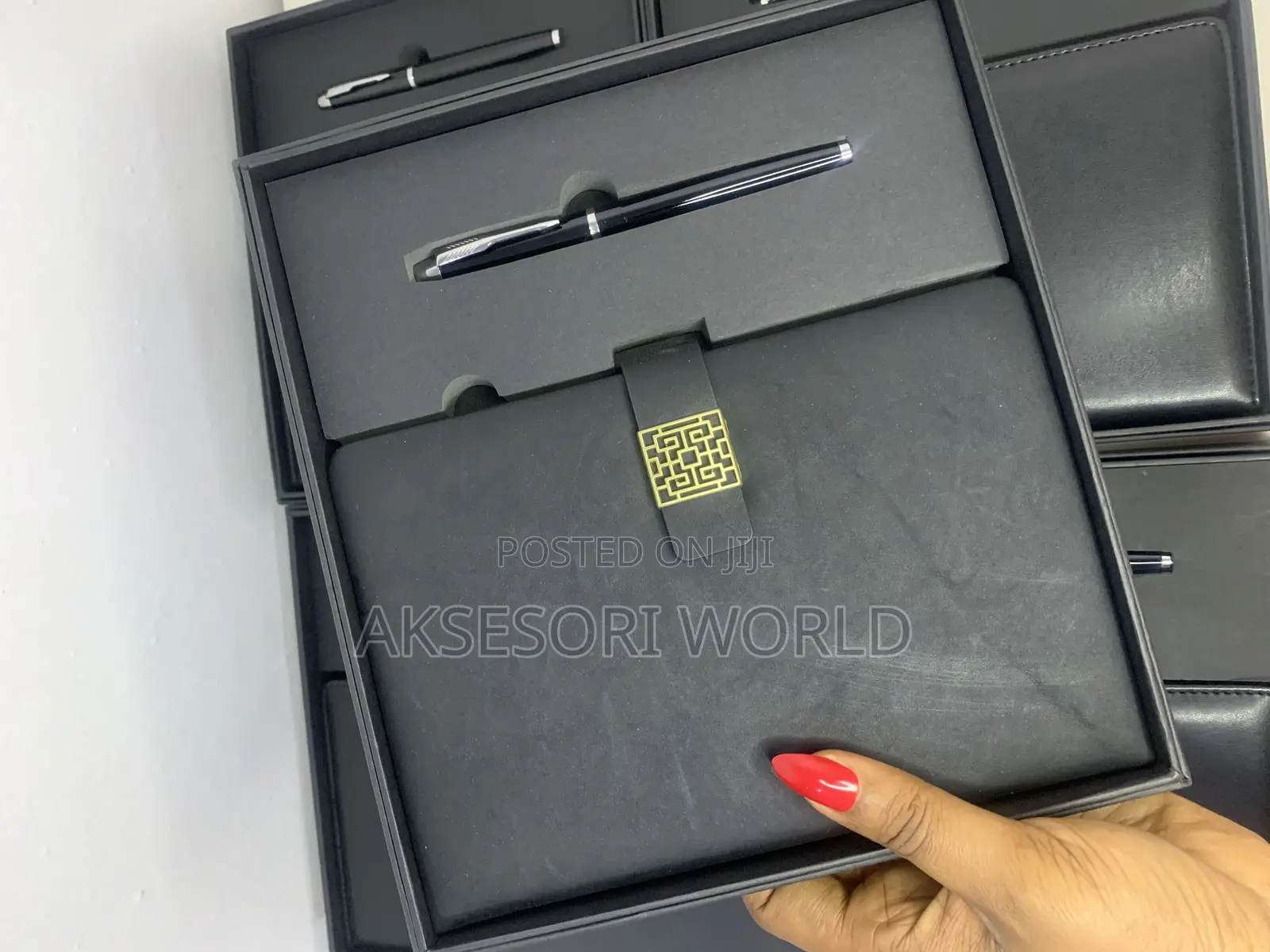 Notebook and Pen Set Corporate Gift Set With Box