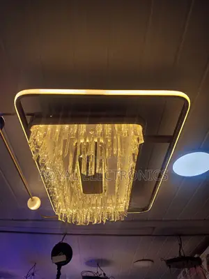 Authentic Rectangular Led Crystal Chandalier Light