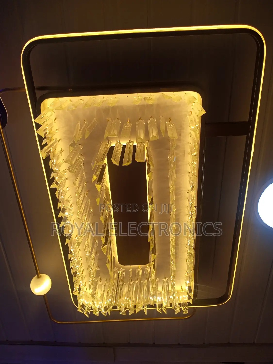 Best Quality Rectangular Led Crystal Chandalier Light