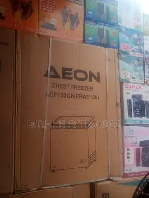 Very New Aeon 150 Litres Chest Freezer (ACF150GK) - Grey