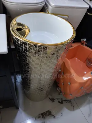 Gold Wash Hand Basin