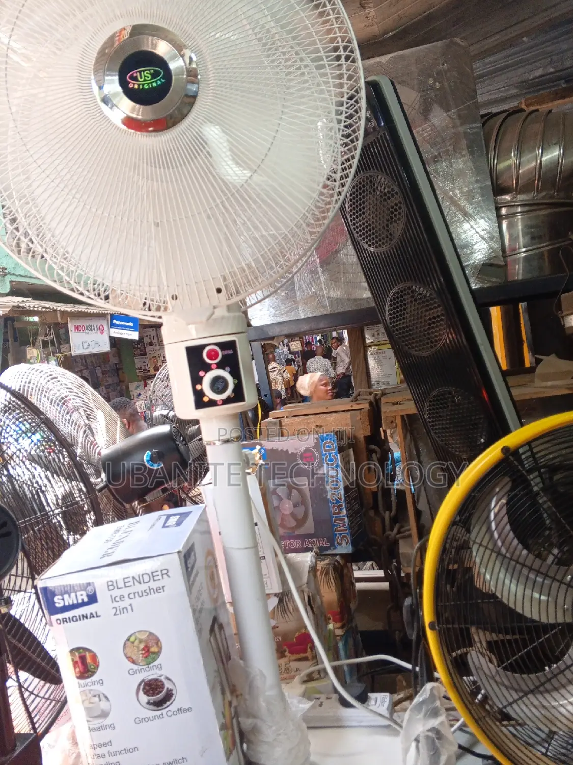 Double Face Standing Fan