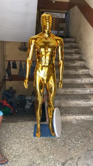 Male Gold Mannequins Of Different Designs