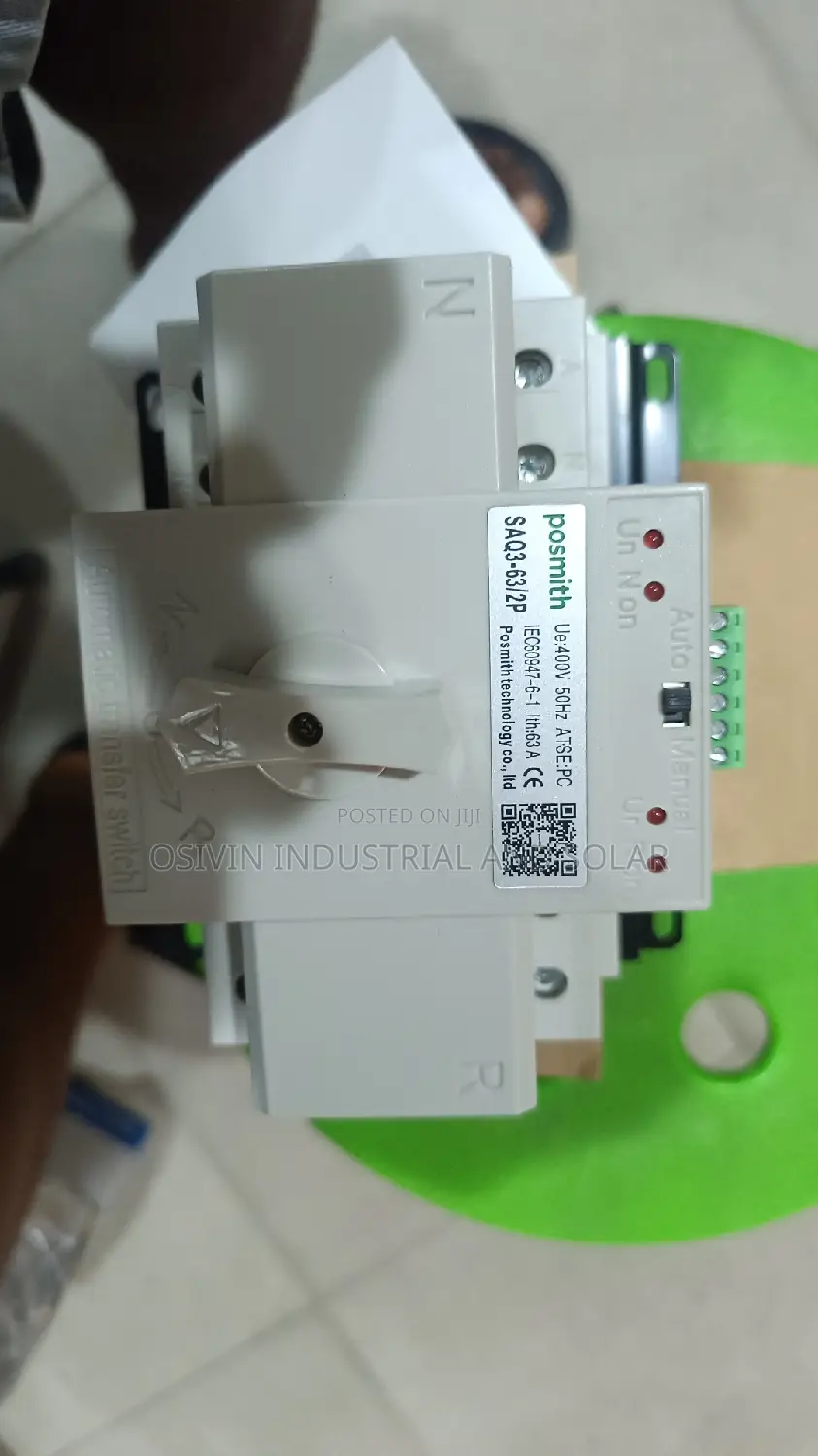 Automatic Change Over Switch 125a 2pole
