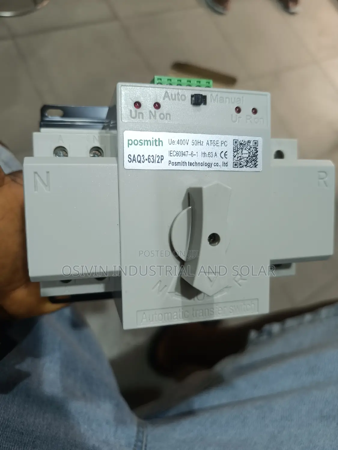 Automatic Change Over Switch 125a 2pole