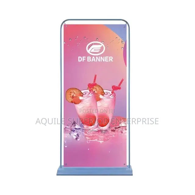 Display Banner Stand (Door Shape)
