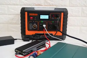 Portable Power Station and Solar Generator With 100W