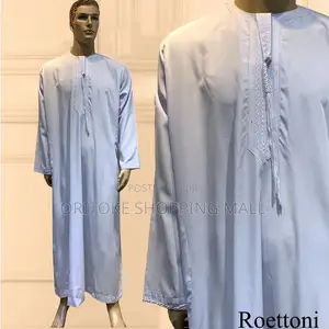 Long Sleeve Aman Abaya Islam Clothing Prayer Robe