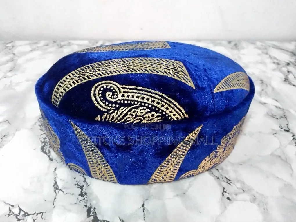 Embroidery Traditional Cap for Native Wears