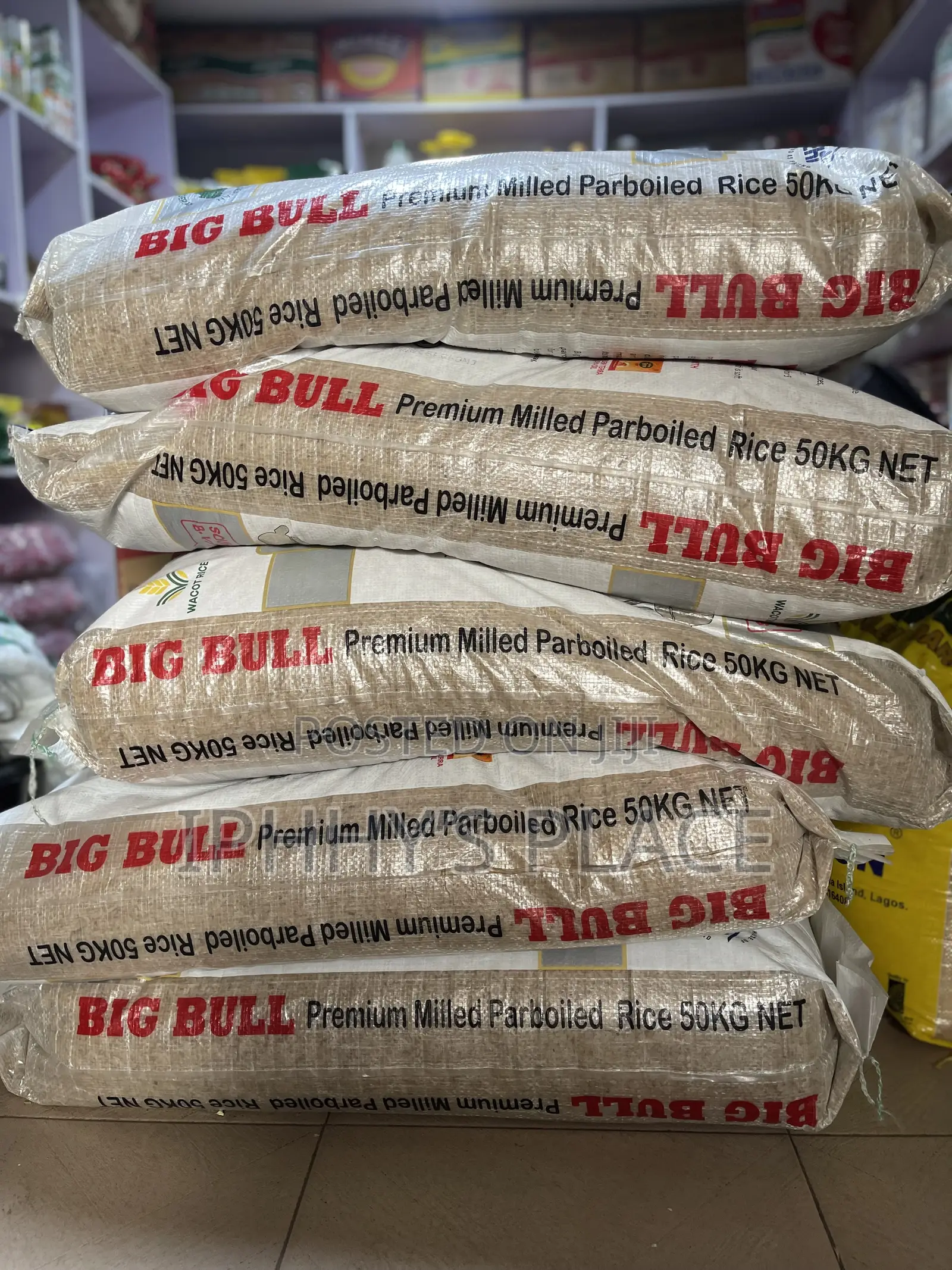 50kg Cap Rice