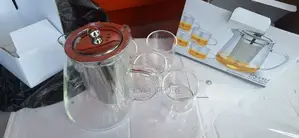 Modern Glass Teapot Set