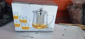 Modern Glass Teapot Set