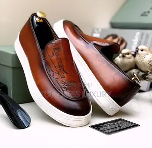 Berluti High Class Leather Luxury Flat Shoe