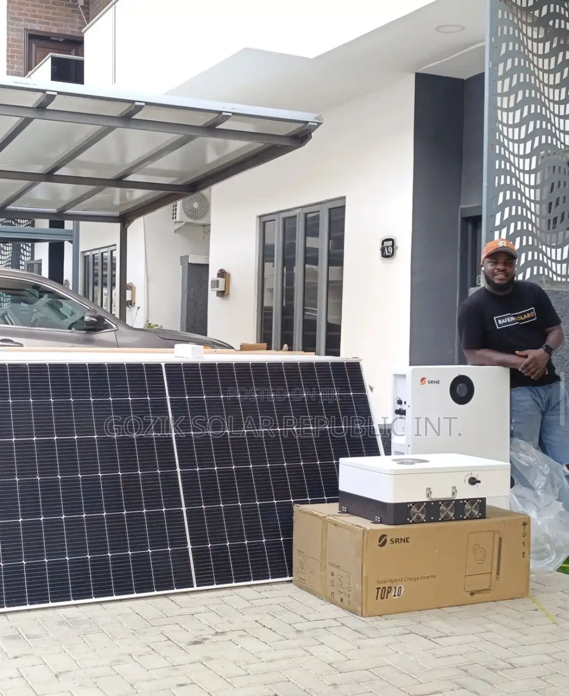 12kwh Srne Solar Inverter System