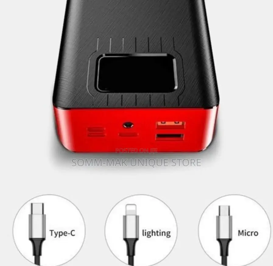 Large Capacity Power Bank Dual Usb - 30000mah