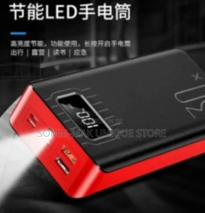 Large Capacity Power Bank Dual Usb - 30000mah