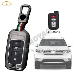 Fashion Zinc Alloy Car Key Cover Case Fob Shell for Toyota