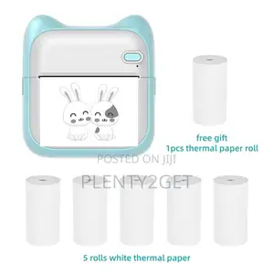 Bisofice Mini Pocket Photo Printer Portable Thermal Printing
