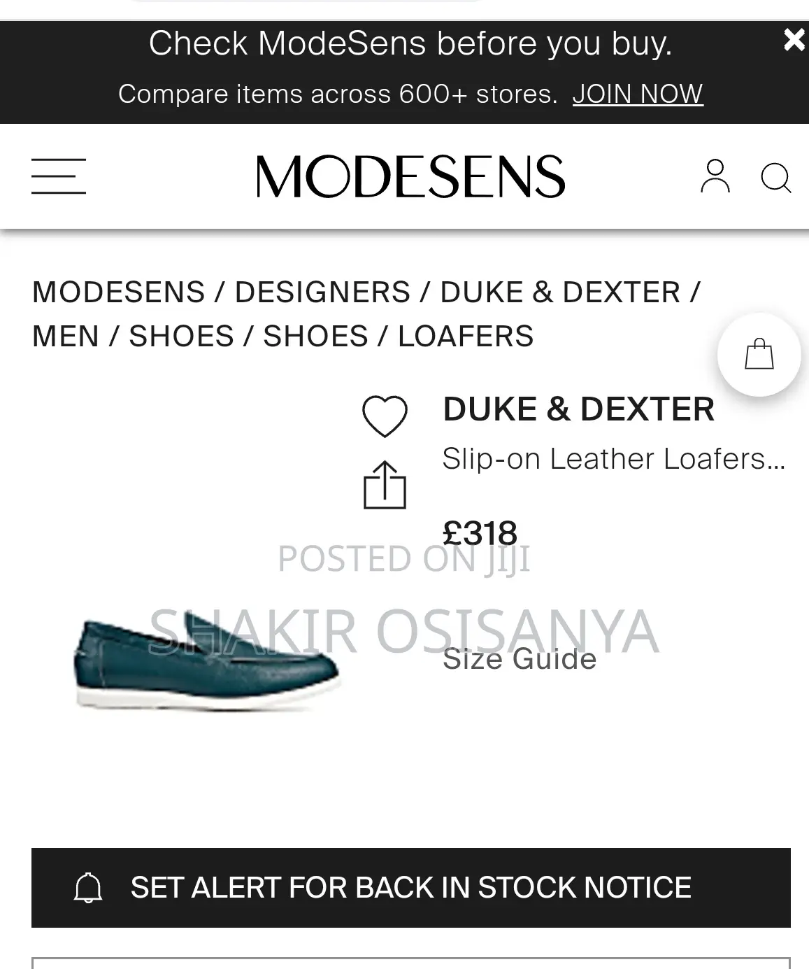 Duke Dexter Scott Loafers