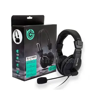 Photo - Tucci Bass Headphone With Microphone for PC/Laptops/Gaming