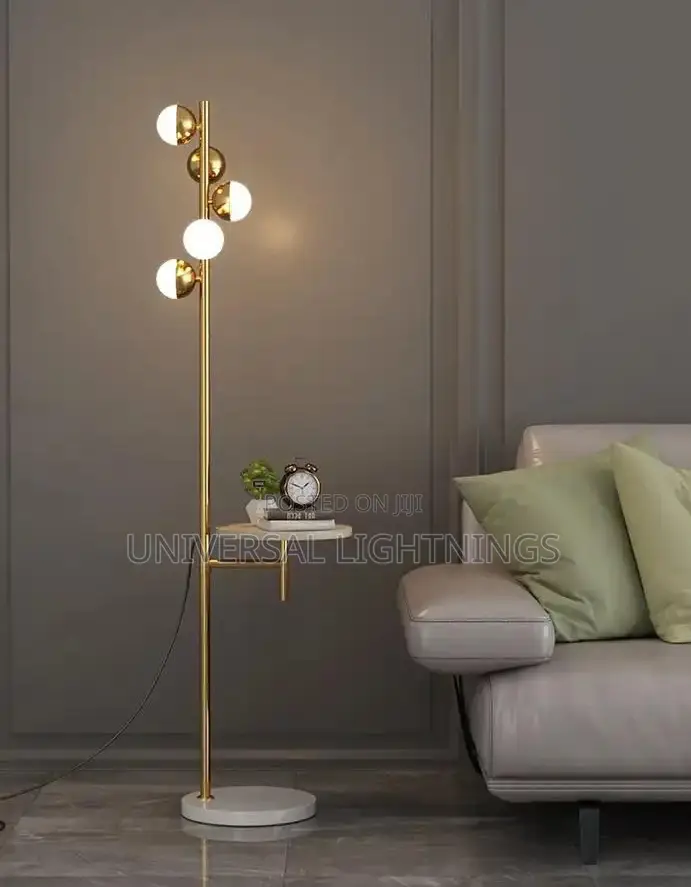 Nordic Floor Lamp (Gold)