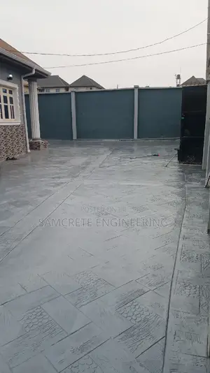 Stamped Concrete Floor
